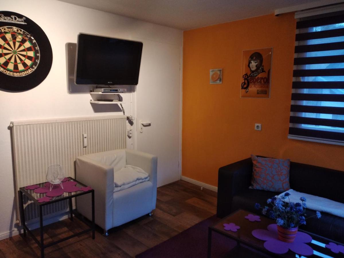 Ferienwohnung "Kunterbunt" Mit Burgblick Und Dachterrasse Monschau Eksteriør bilde